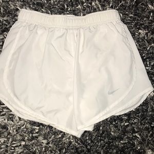 White Nike Shorts